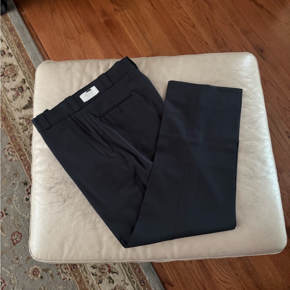 Classic Charcoal Grey Men's Dress Pants